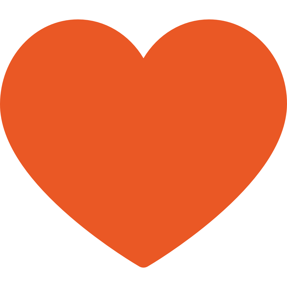 Heart Icon (Orange)