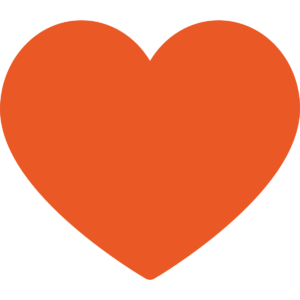 Heart Icon (Orange)