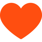 Heart Icon (Orange)